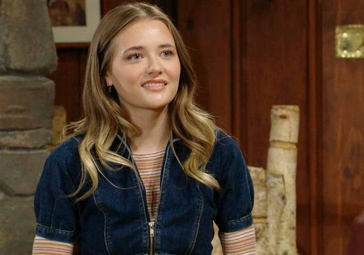 The Young And The Restless Faith Newman Reylynn Caster 5
