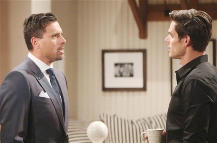 The Young And The Restless Adam Newman Mark GrossmanNicK Newman Joshua Morrow