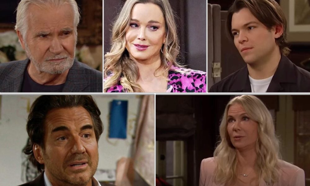 Bold and the Beautiful Spoilers Eric Forrester RJ Forrester Donna Logan