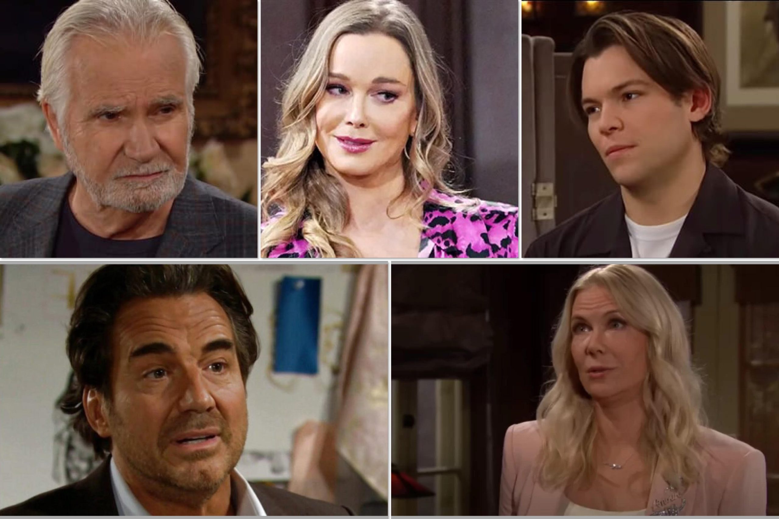 Bold and the Beautiful Spoilers Eric Forrester RJ Forrester Donna Logan