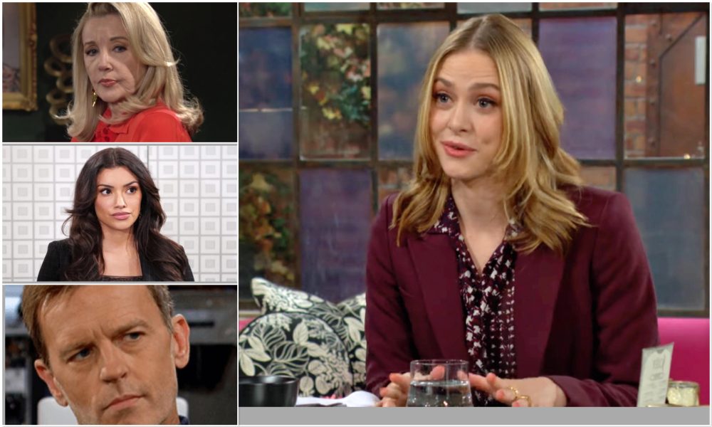 Young Restless Spoilers Claire Grace Nikki Newman Audra Tucker McCall