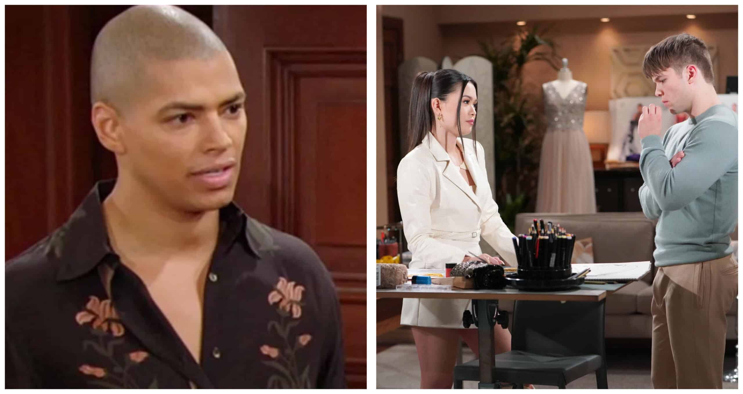The Bold and the Beautiful spoilers RJ Forrester Zende Forrester Dominguez Luna in Love Triangle 1