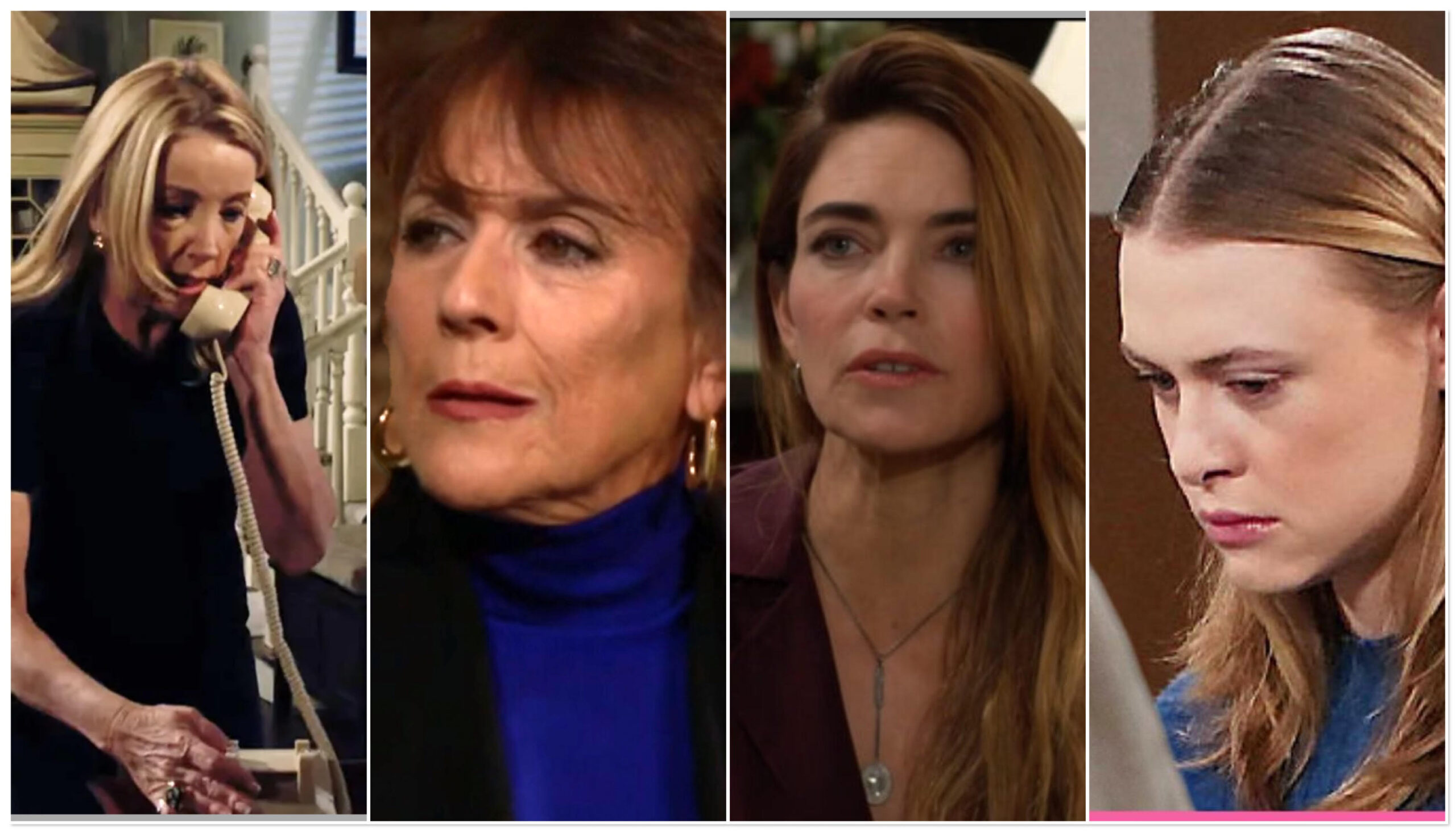 The Young and the Restless spoilers featuring Nikki Newman Aunt Jordan Victoria Newman and Claire in Genoa City