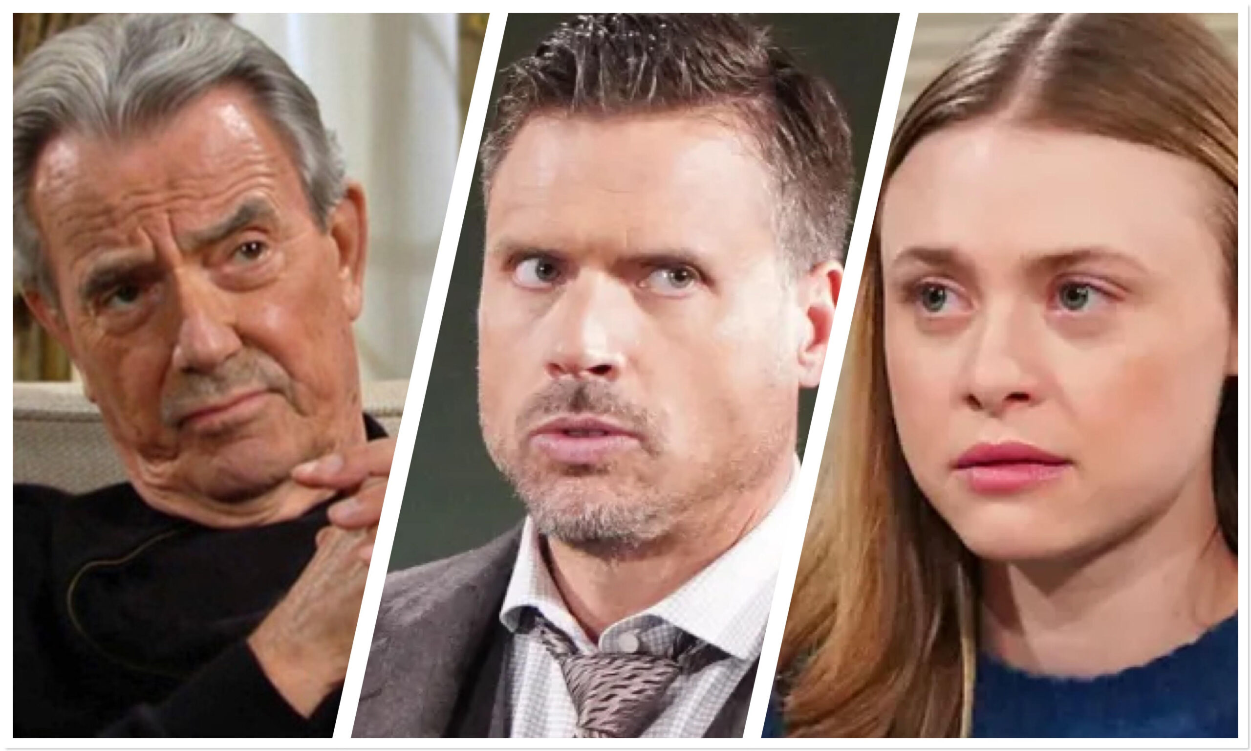 The Young and the Restless spoilers featuring Victor Newman Nick Newman Claire Grace