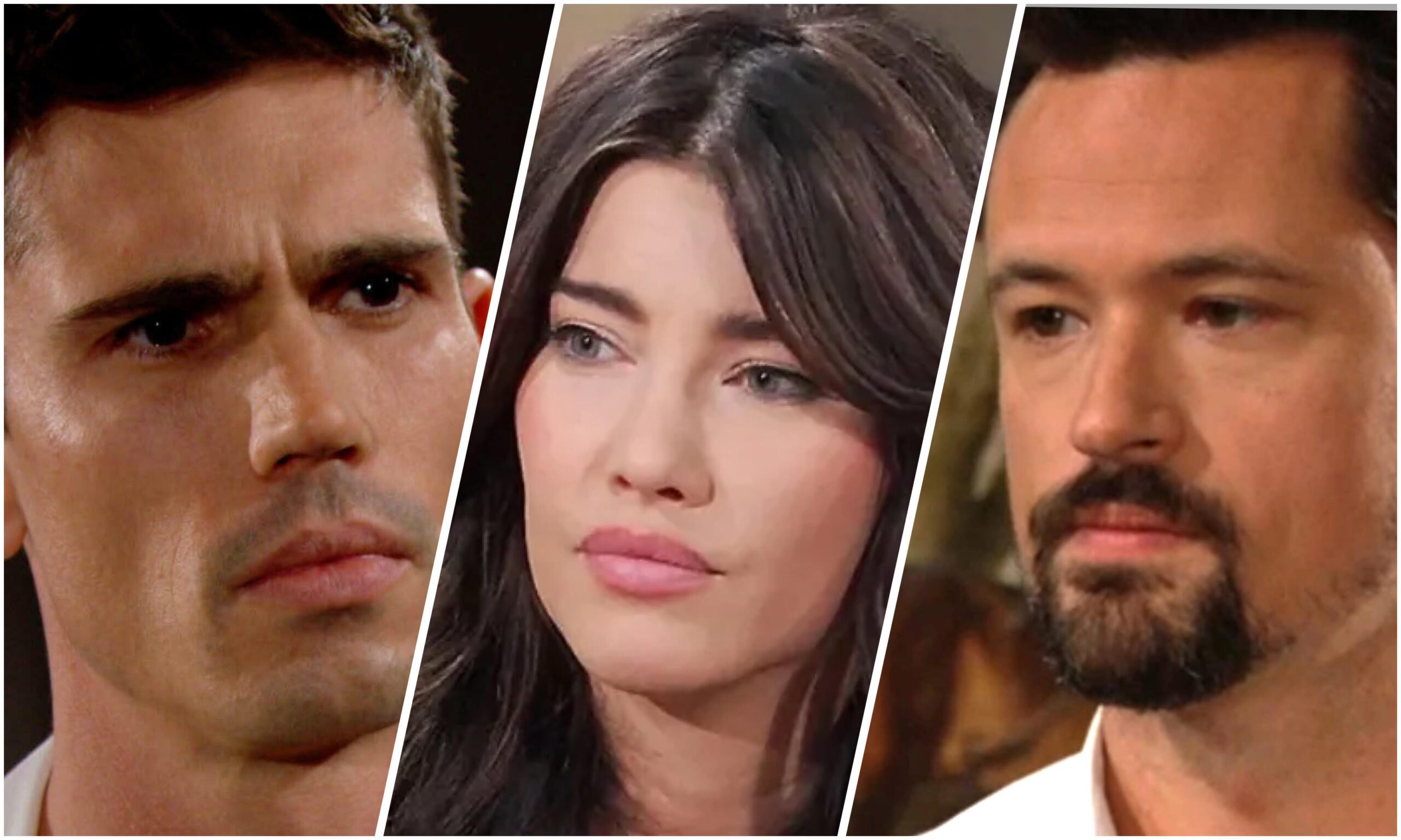 BB spoilers Intense John Finnegan conflicted Steffy Forrester Finnegan and enigmatic Thomas Forrester