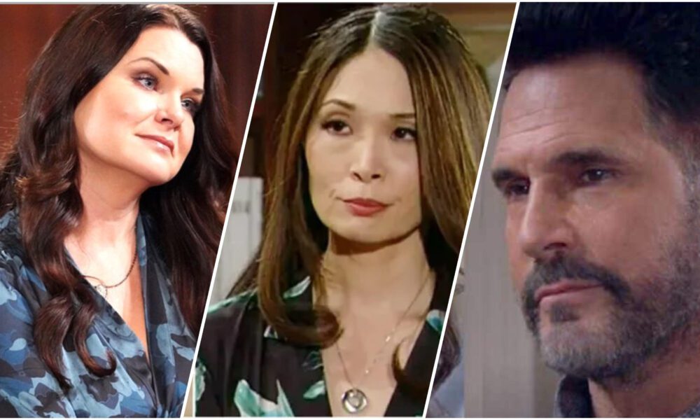 Bold and the Beautiful spoilers featuring Katie Logans intense rivalry with Poppy Nozawa and Bill Spencer caught in between