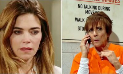 The Young and the Restless spoilers Colleen Zenk as Jordan Amelia Heinle as Victoria Newman