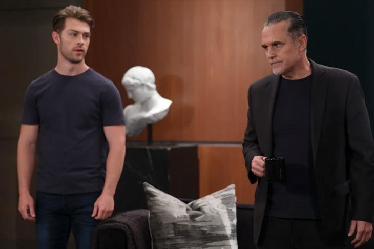 General Hospital spoilers Sonny Corinthos looking suspicious Dex Heller appearing concerned