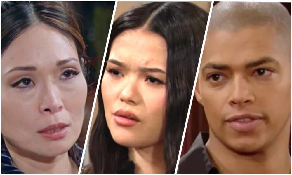 The Bold and the Beautiful spoilers Luna Nozawa Poppy Nozawa Zende Forrester Dominguez