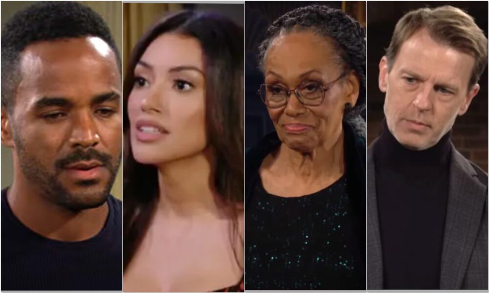 The Young and the Restless spoilers Nate Hastings Audra Charles Mamie Johnson Tucker McCall