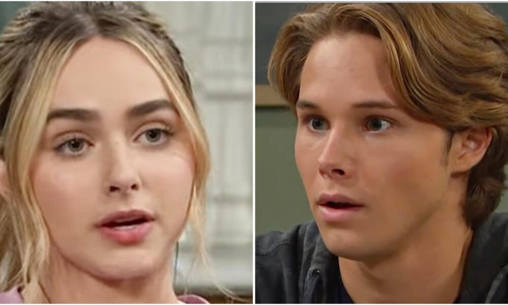Days of Our Lives spoilers featuring Holly Jonas and Tate Black looking troubled