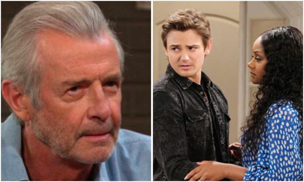 Days of our Lives spoilers Johnny DiMera and Chanel Dupree looking worried