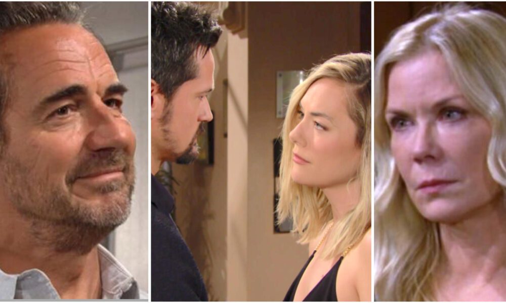 The Bold and the Beautiful spoilers Ridge Forrester Brooke Logan Thomas Forrester and Hope Logan