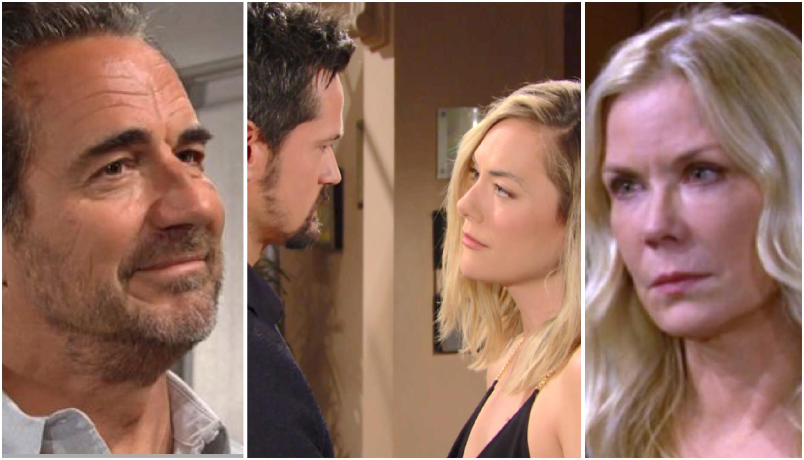 The Bold and the Beautiful spoilers Ridge Forrester Brooke Logan Thomas Forrester and Hope Logan