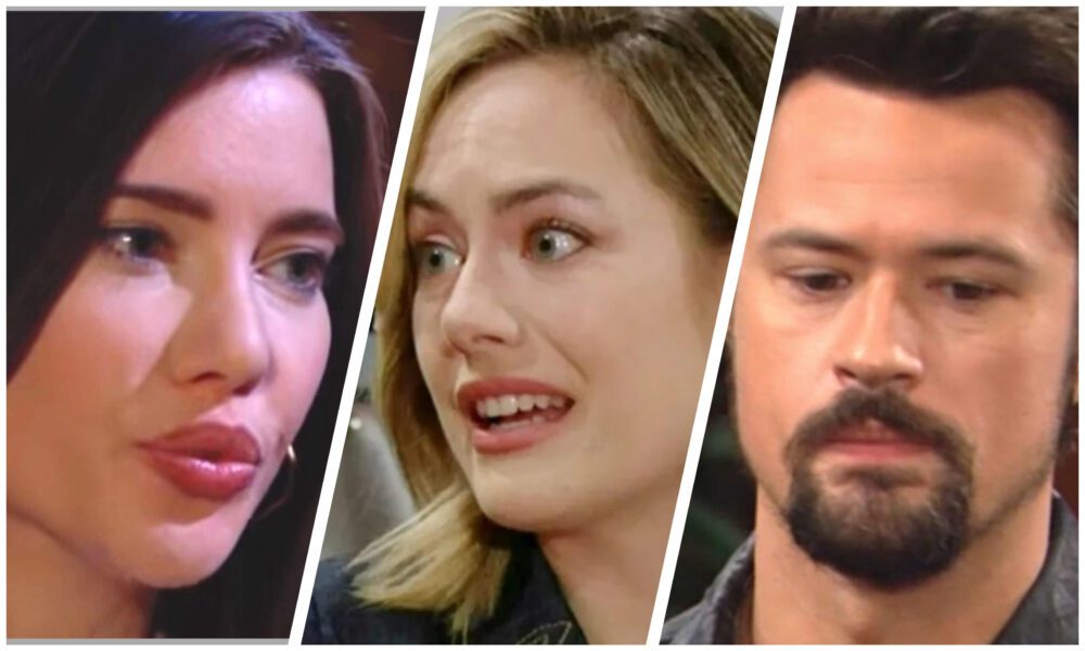 The Bold and the Beautiful spoilers Steffy Forrester Hope Logan and Thomas Forrester