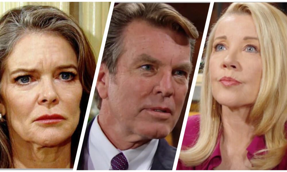 The Young and the Restless spoilers Diane Jenkins looking jealous Jack Abbott looking conflicted Nikki Newman looking indifferent
