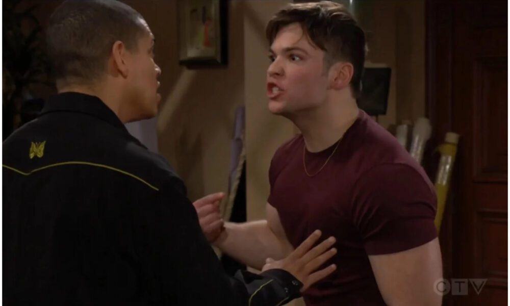 Bold and the Beautiful Spoilers RJ Forrester and Zende Forrester clash in heated confrontation