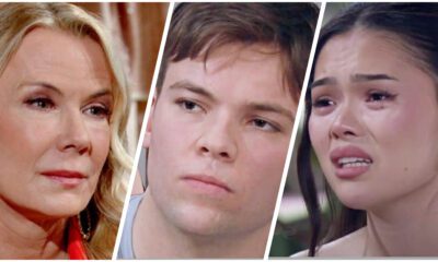 Brooke Logan RJ Forrester and Luna Nozaw