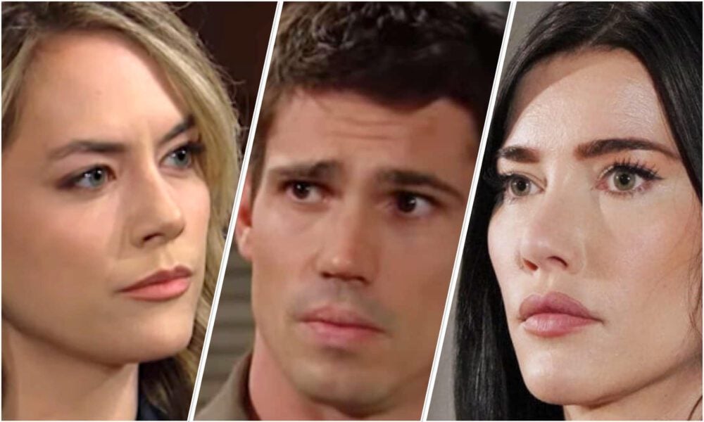 The Bold and the Beautiful spoilers Hope Logan and Finn side by side