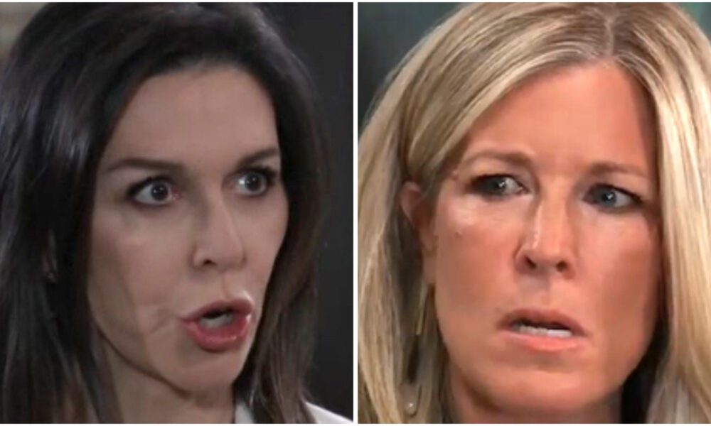 Anna Devane and Carly Spencer