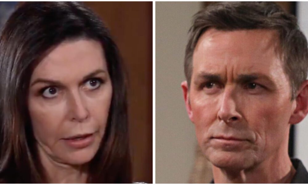 Anna Devane and Valentin Cassadines tense dinner date