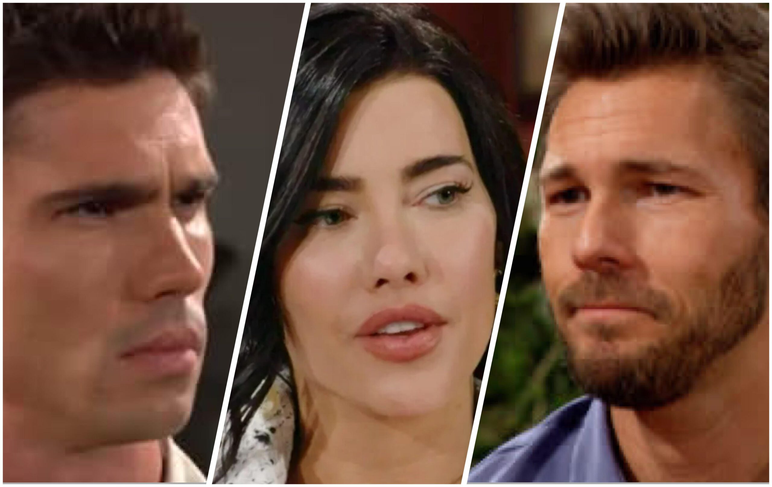 Dr. John Finn Finnegan and Steffy Forrester Liam