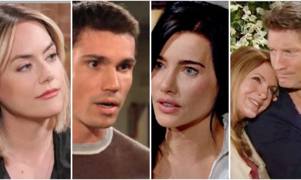 Finn Finnegan Steffy Forrester Sheila Carter Deacon Sharpe Hope Logan