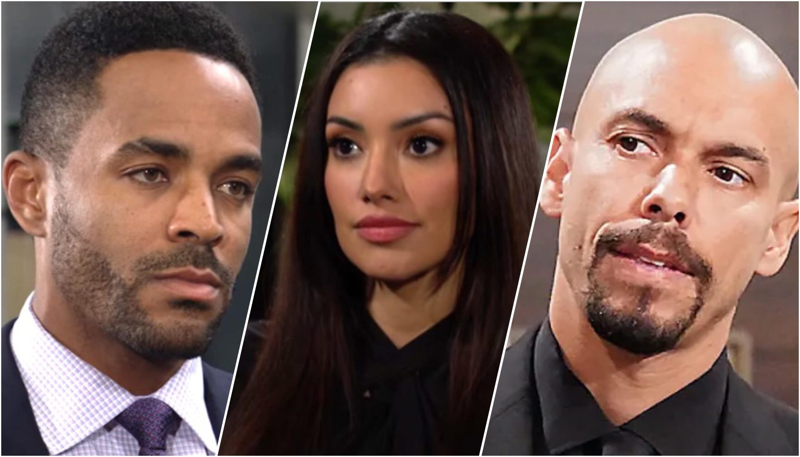 Nate Hastings Audra Charles and Devon Winters on The Young and the Restless