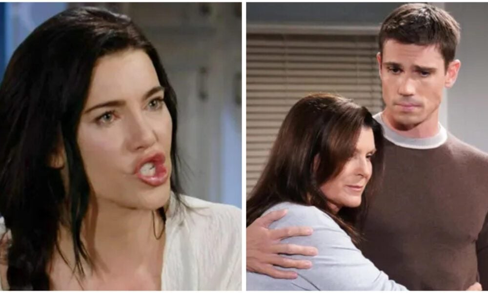 Steffy Forrester Sheila Carter and John Finnegan