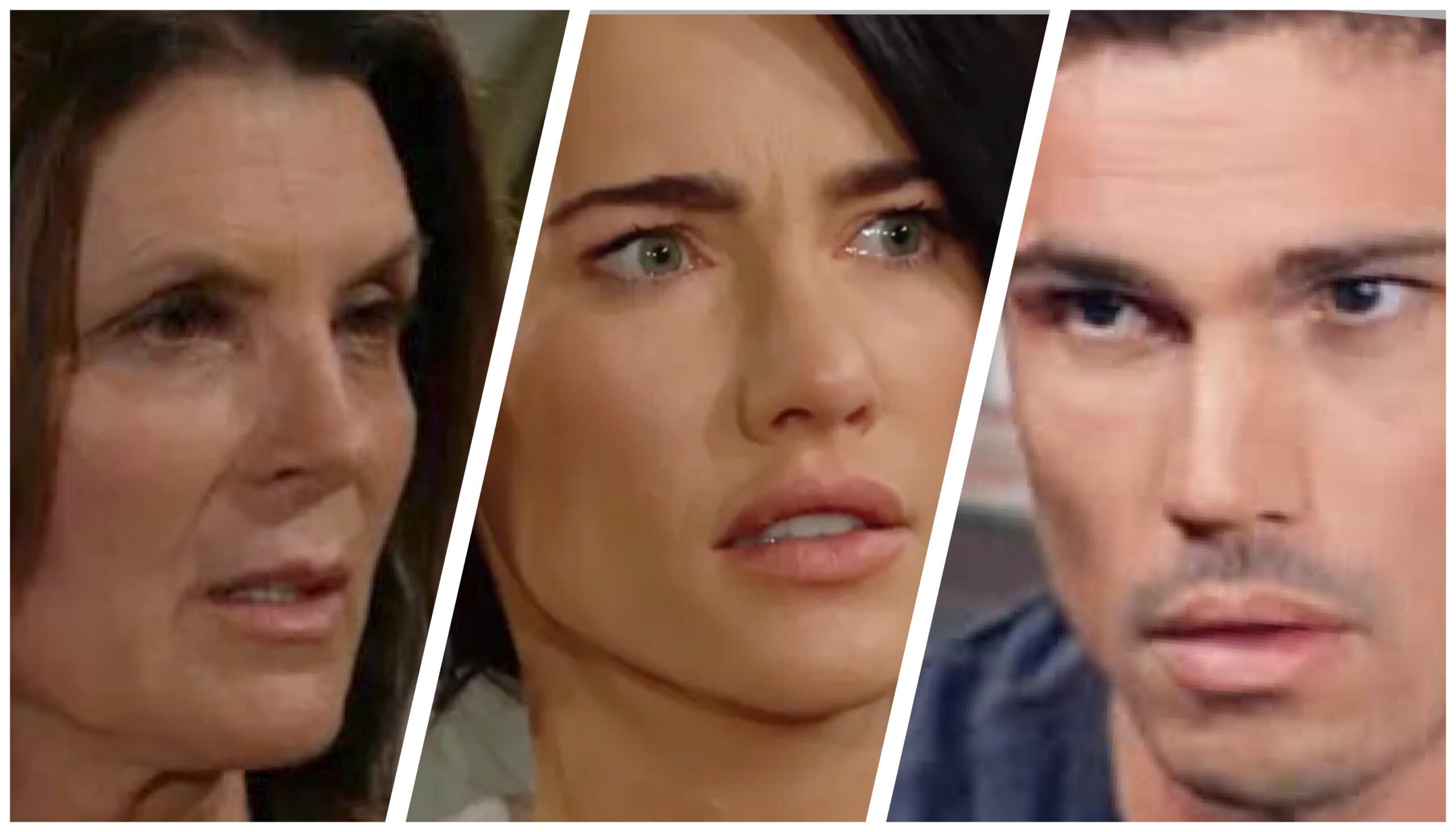 Steffy Sheila and Finn face of