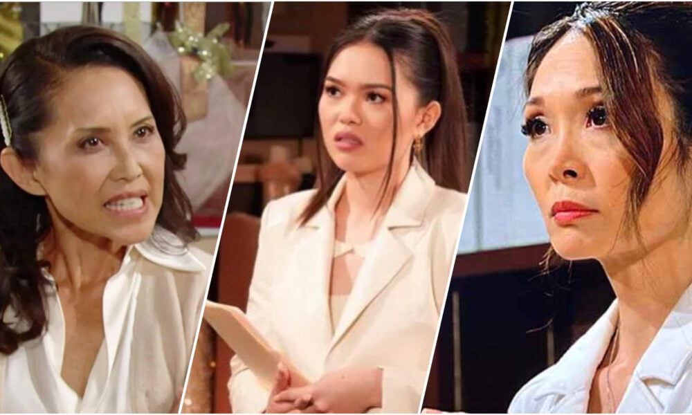 The Bold and The Beautiful spoilers Li Finnegan Luna Nozawa Poppy Nozawa