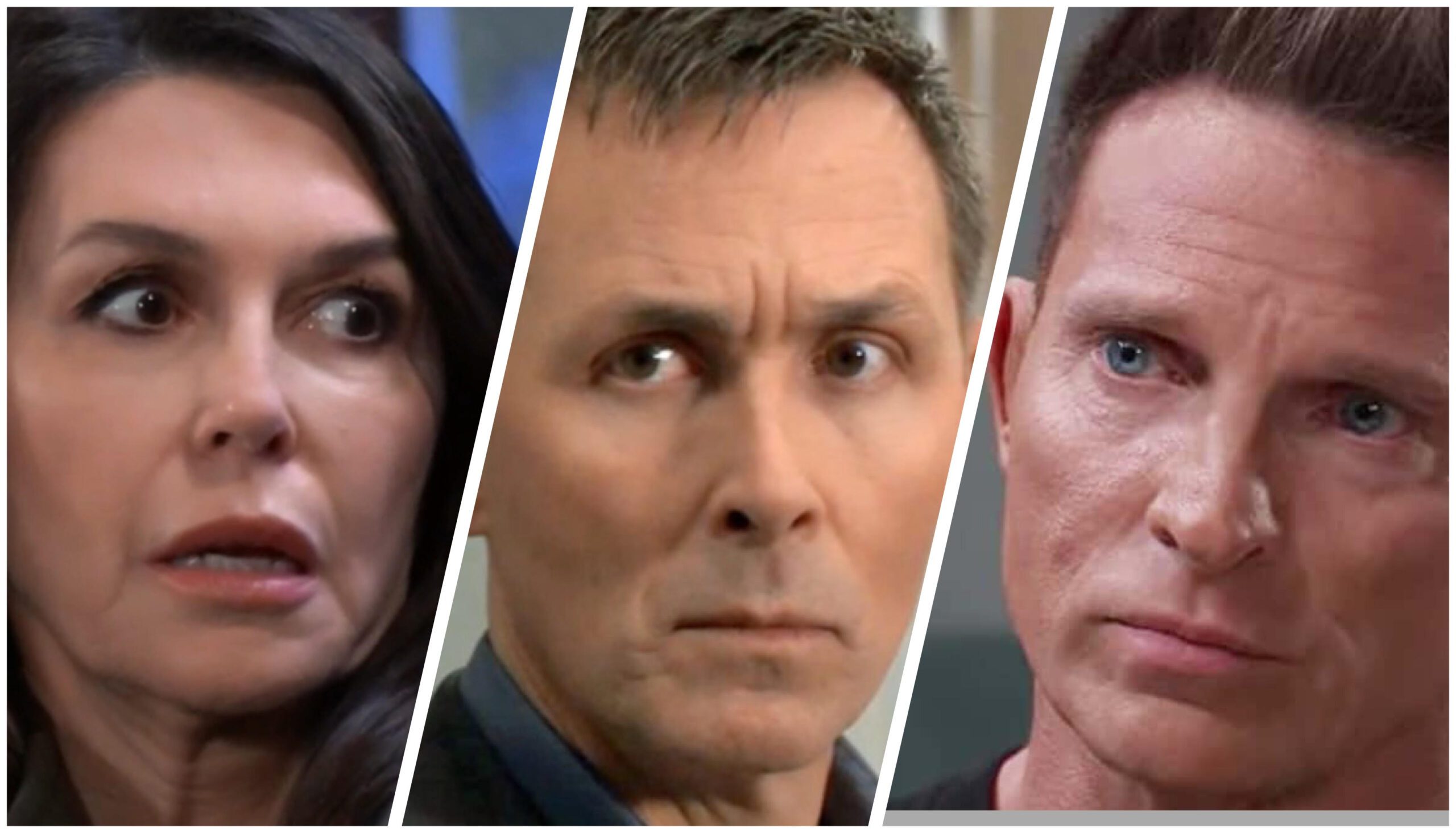 General Hospital Spoilers From left to right Anna Devane discovering a plot Valentin Cassadine possibly orchestrating an attack and Jason Morgan as the potential target