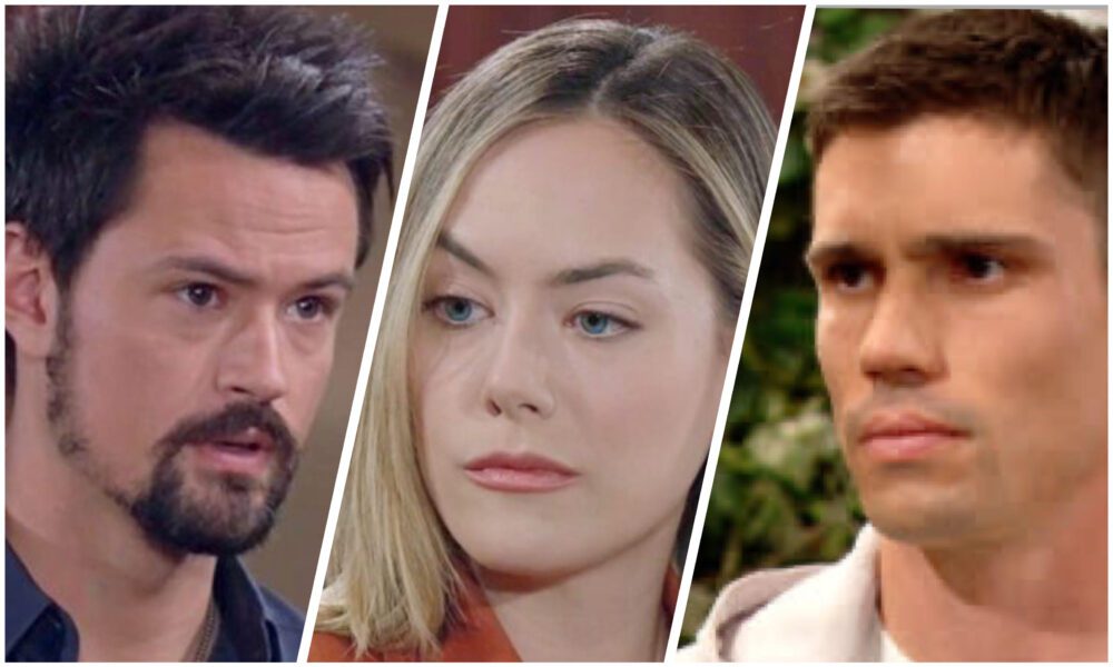 The Bold and the Beautiful spoilers Hope Logan torn between Thomas Forrester and Finn Finnegan