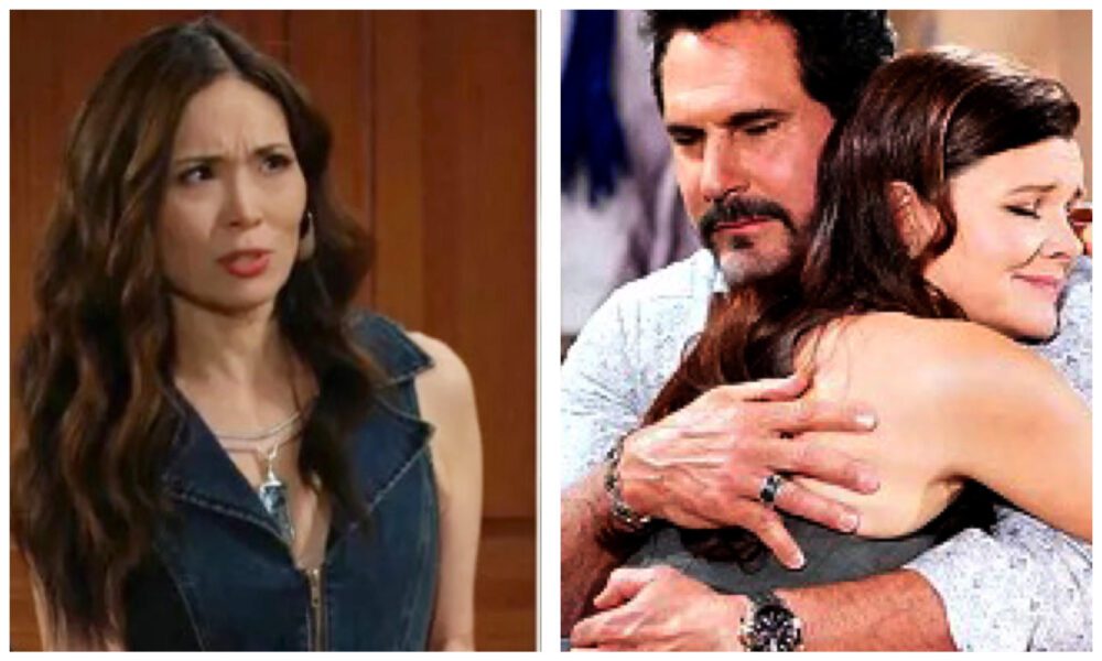 Bold and the Beautiful spoilers Poppy Nozawa Bill Spencer Katie Logan love triangle