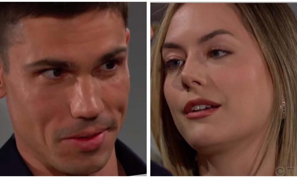 The Bold and the Beautiful spoilers Hope Logan Finn Finnegan potential romance Steffy Forrester reaction