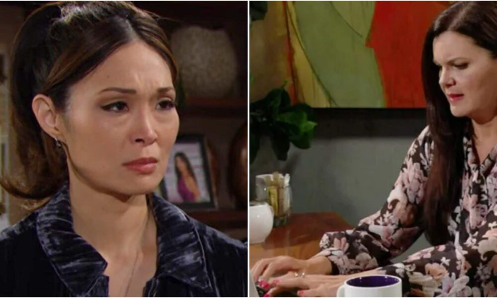 The Bold and the Beautiful spoilers Katie Logan Poppy Nozawa