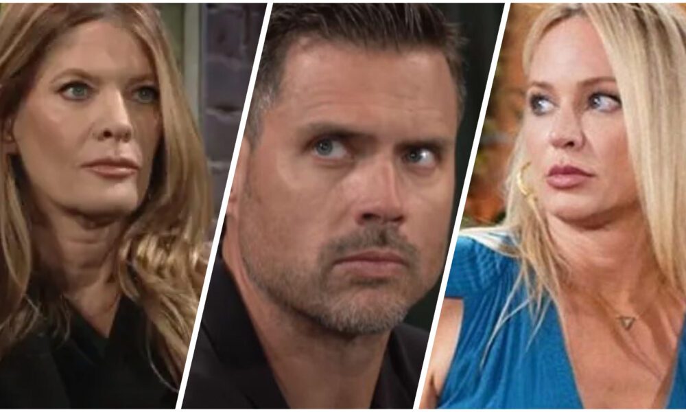The Young and the Restless Nick Newman caught between Sharon and Phyllis in family dispute