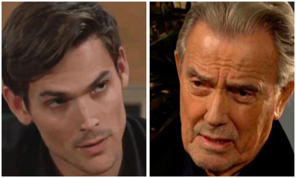 The Young and the Restless spoilers Adam Newman Victor Newman face off