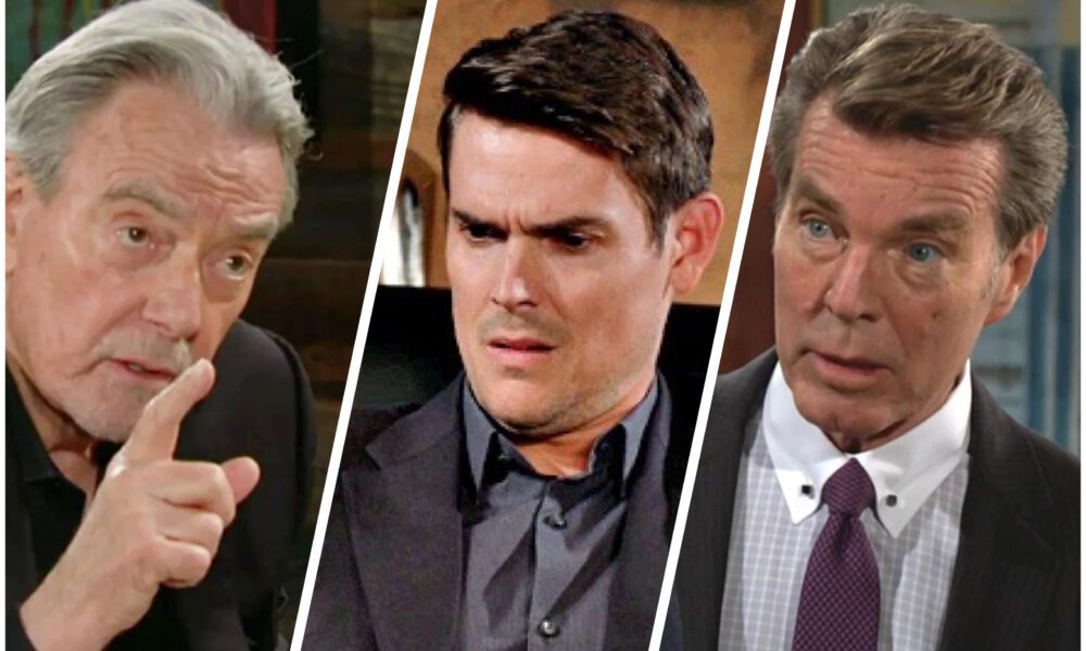 The Young and the Restless spoilers Victor Newman Adam Newman Jack Abbott confrontation