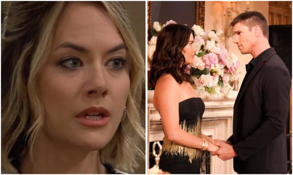 Bold and Beautiful spoilers Finn Steffy Hope love triangle