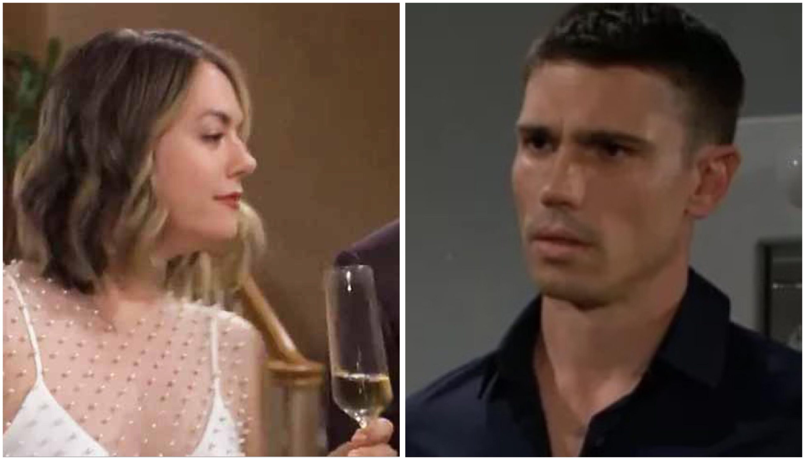 Bold and Beautiful spoilers Hope Logan Thomas Forrester Finn party drama