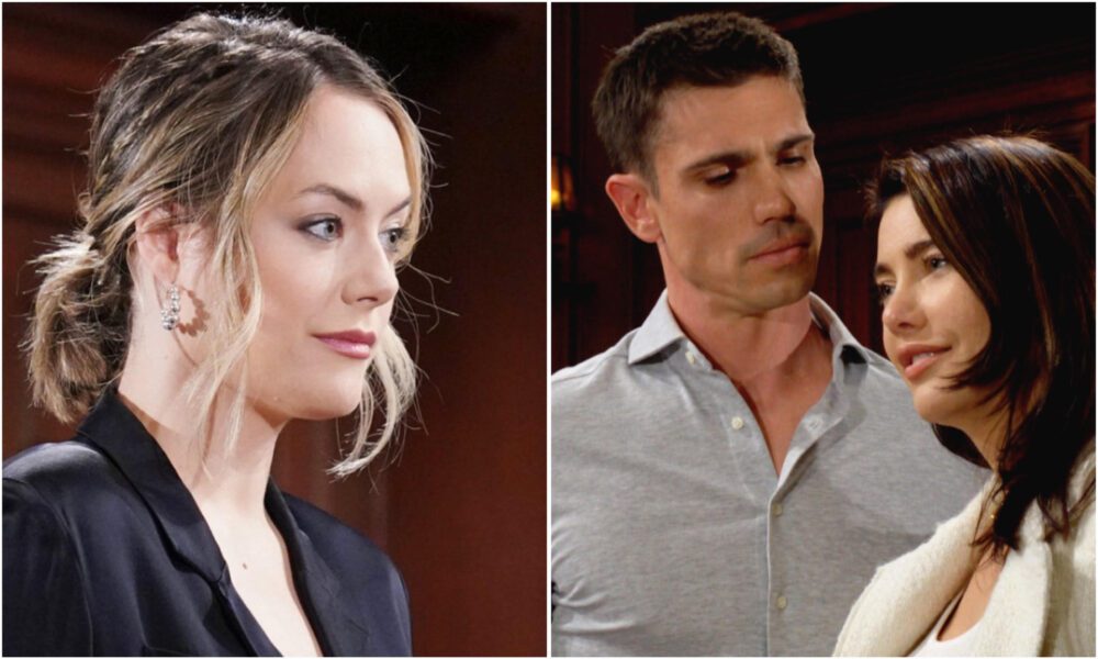Bold and Beautiful spoilers Hope Logan plots revenge against Steffy Forrester Finnegan John Finn Finnegan