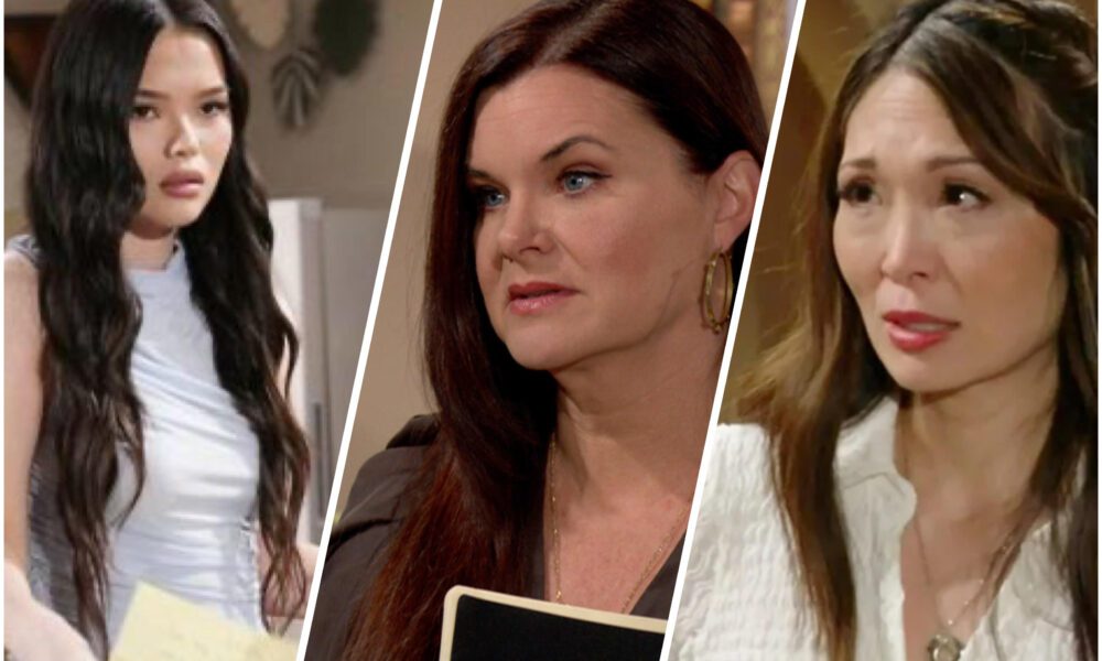 Bold and Beautiful spoilers Luna Nozawa Katie Logan murder mystery investigation