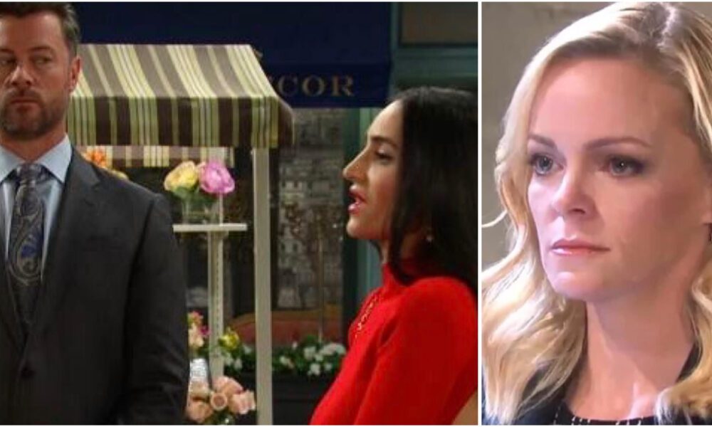 Days of Our Lives spoilers EJ DiMera Gabi Hernandez Belle Black mystery woman potential affair