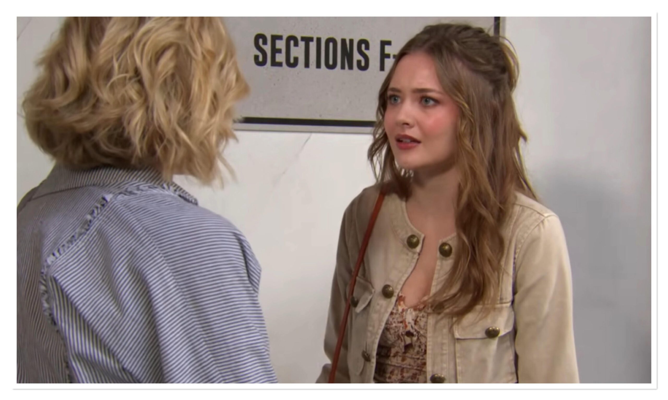 The Young and the Restless spoilers Faith Newman confronts Lucy Romalotti about underage drinking at concert