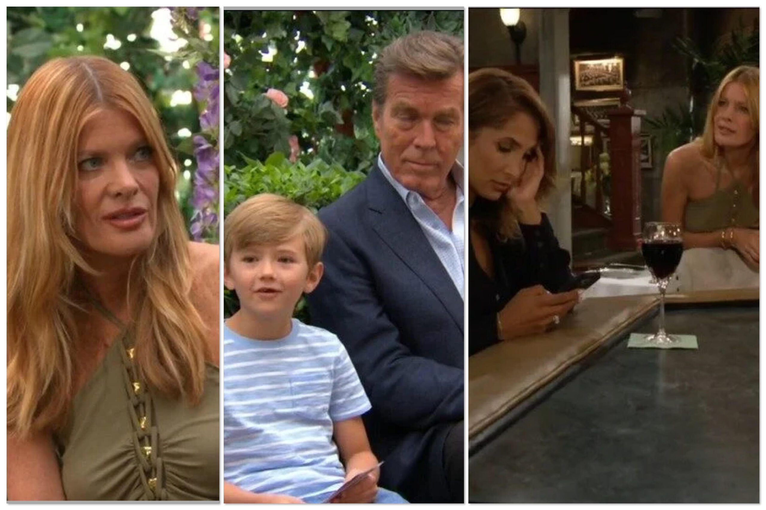 Young and the Restless spoilers Phyllis talks to Harrison in park and Lily at GCAC