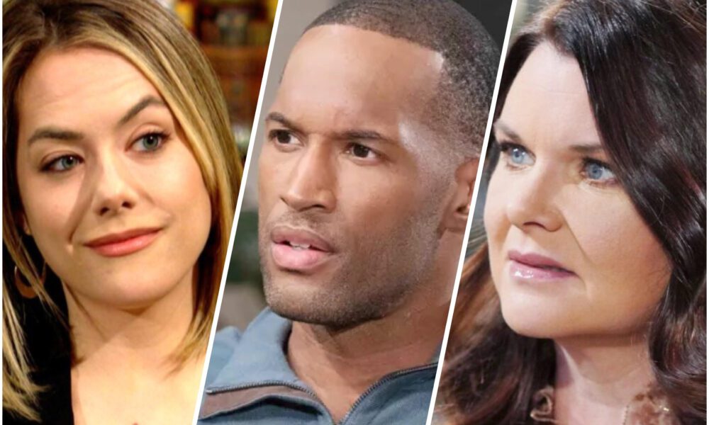 Bold and Beautiful spoilers Hope Logan Carter Walton Katie Logan love triangle
