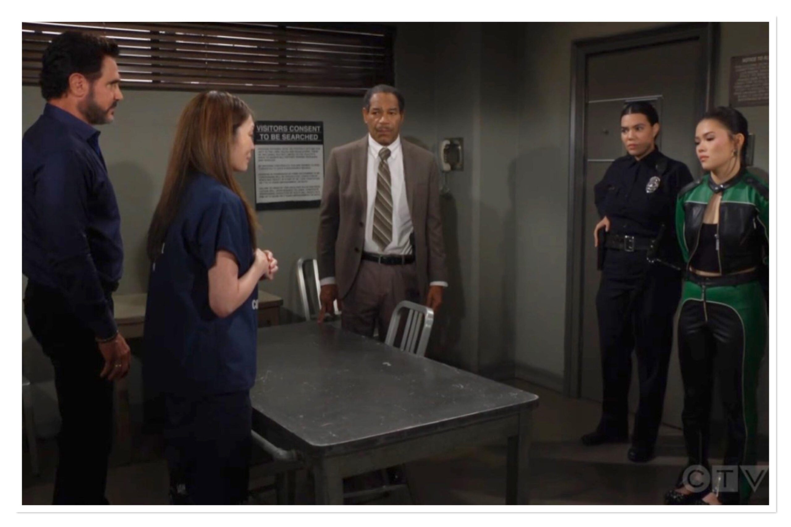 Bold and Beautiful spoilers Poppy Nozawa shocked Luna Nozawa handcuffed