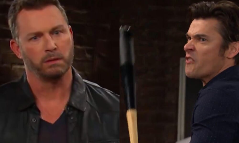 Days of Our Lives spoilers Xander Kiriakis Brady Black confrontation baseball bat