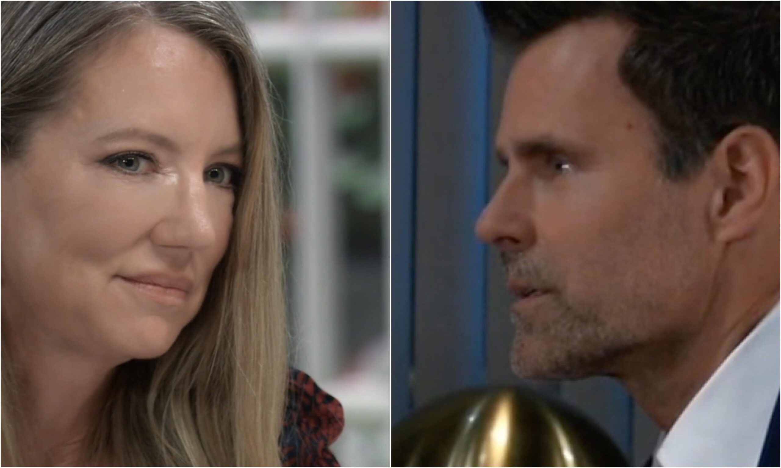 Nina Reeves confronts Drew Cain over Aurora control on General Hospital